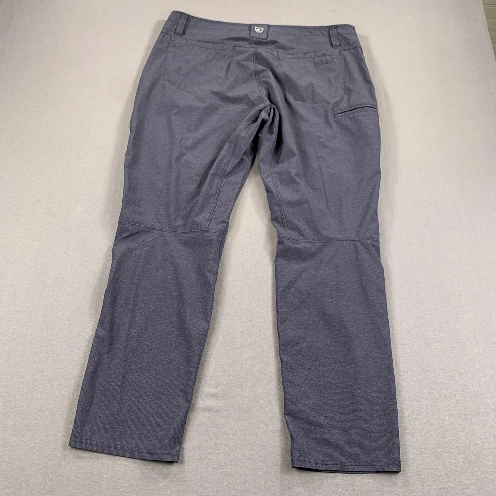 Kuhl Deceptr Pants Mens 36x30 Blue & Black Hiking Travel Stretch Tufflite EUC - Picture 5 of 16